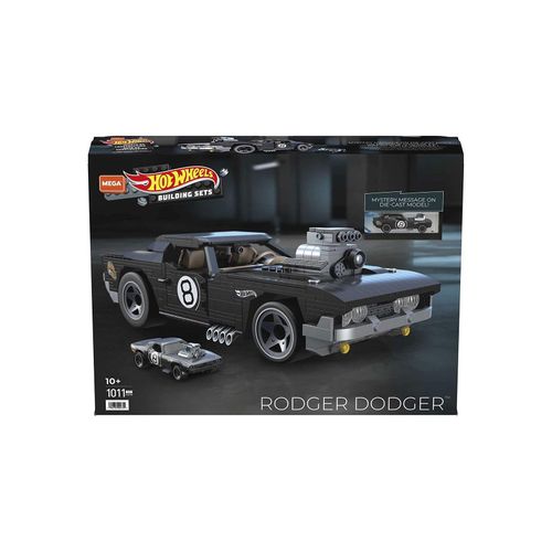 0194735024742 - HDJ98 - Hot Wheels - Mega - Rodger Doger mit 1011 Teile Konstruktionsspielset