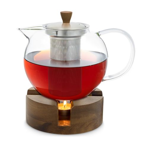 4260689770038 - Glaswerk Sencha Design-Teekanne mit Glaswerk Oolong Holz-Stövchen 13 l Siebeinsatz 4260689770038 - Glaswerk Sencha Design-Teekanne mit Glaswerk Oolong Holz-Stövchen 13 l Siebeinsatz