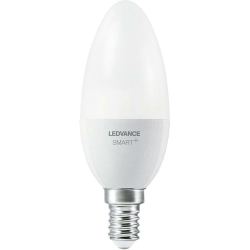 4058075729063 - Smart+ led ZigBee Lampe mit E14 Sockel warmweiß dimmbar Direkt kompatibel mit Echo Plus und Echo Show (2 Gen) - White - Ledvance