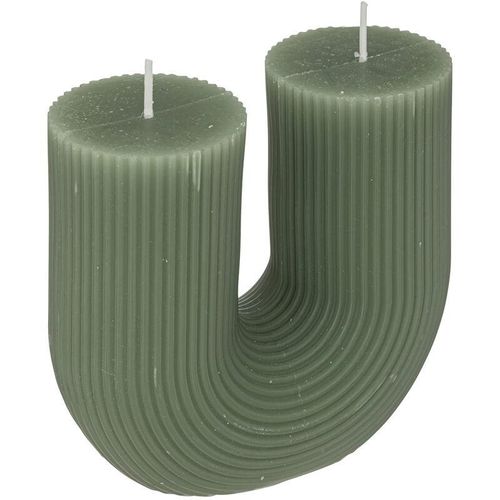 3560232661068 - Atmosphera - U-förmige Kerze Demi Seladongrün - 400g Celadon Green