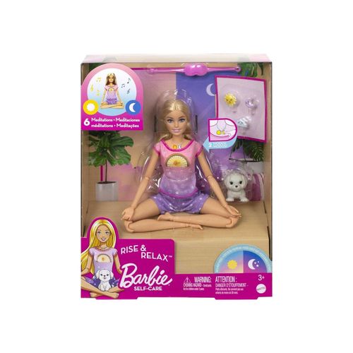 0194735079063 - HHX64 - Barbie - Self Care - Rise & Relax Meditations Barbie