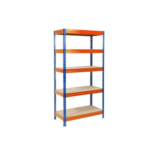 4251041633276 - karatcommercial Schwerlastregal Grizzly Blau-Orange Höhe 220 cm Breite 90 cm 4251041633276 - karatcommercial Schwerlastregal Grizzly Blau-Orange Höhe 220 cm Breite 90 cm