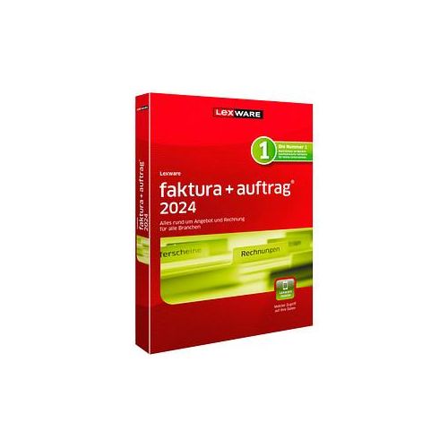 9783648172629 - LEXWARE faktura+auftrag 2024 Software Vollversion (DVD)