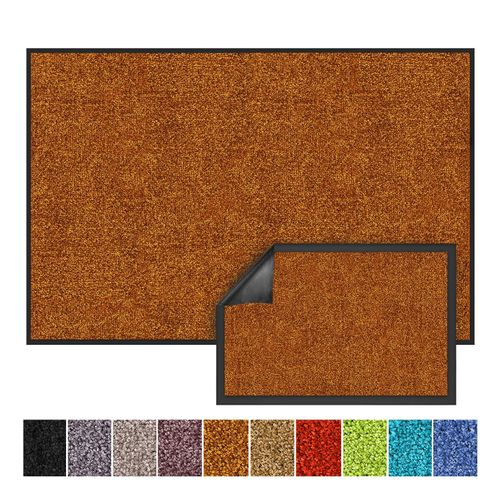 4059382346646 - Floordirekt - Schmutzfangmatte Rhine Sudan Brown 200 x 600 cm - Braun