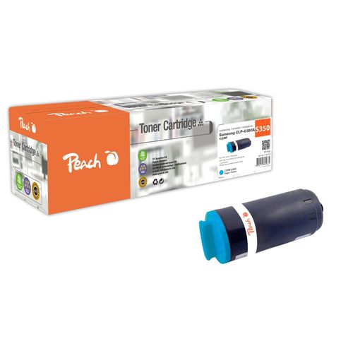 7640124895361 - S350 Toner cy ersetzt Samsung CLP-C350A ELS für zB Samsung CLP -350 Samsung CLP -350 N (wiederaufbereitet)