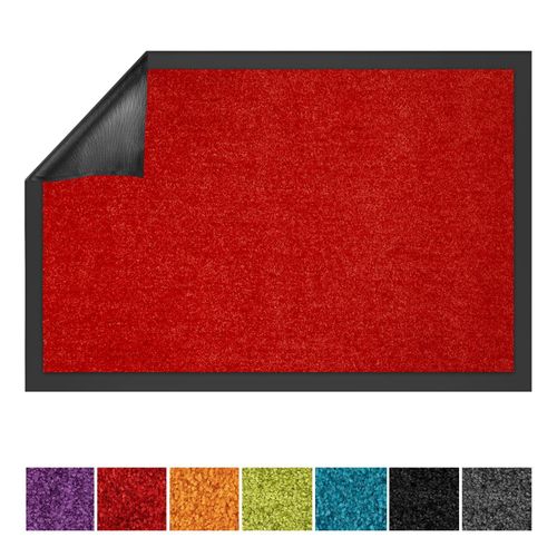 4066088263894 - Floordirekt - Schmutzfangmatte Use&Wash Rot 15 200 x 200 cm - Rot