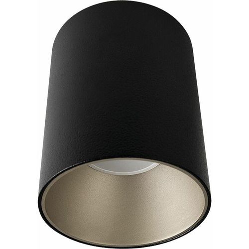 4251756329815 - Licht-erlebnisse - Deckenspot Schwarz Silber Decke Flur Leuchte eye - Schwarz Silber