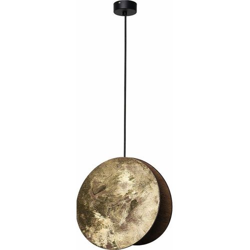 4251756331481 - Hängeleuchte APDAILA Gold Ø25cm Wohnzimmer Leuchte - Schwarz Gold