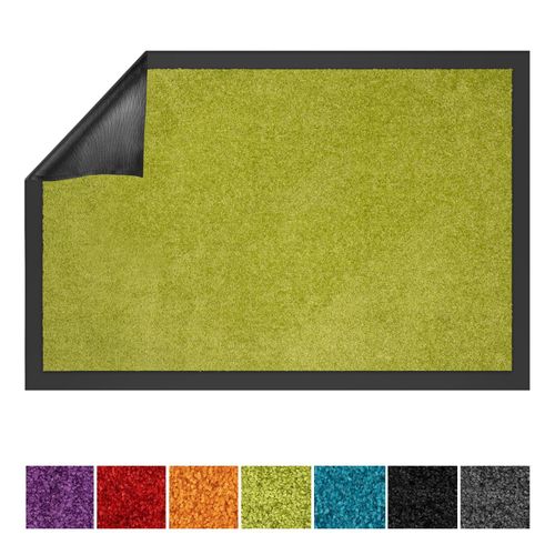 4066088264112 - Floordirekt - Schmutzfangmatte Use&Wash Lemon 110 200 x 200 cm - Lemon
