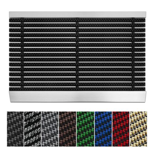 4251041606546 - Floordirekt Hochleistungsmatte Profi Brush Bürsten Schwarz