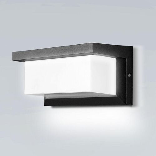 0726505735062 - Applique Murale led 18W capteur led IP65 éclairage extérieur avec détecteur de mouvement patios jardins blanc froid - Swanew