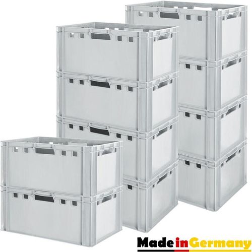 4059419146355 - Fleischkiste E3 Fleischkiste Grau Fleischerkiste Fleischkisten Kiste Fleischkiste Eurobox Lebensmittelecht 60 x 40 Metzgerkiste Auswahl Kingpower