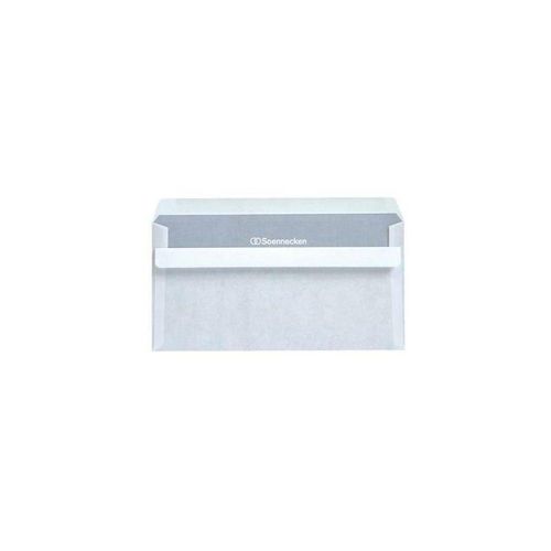 4003630116628 - - Briefumschlag din lang 220 x 110 mm (b x h) ohne Fenster 75g m² mit Selbstklebung Papier weiß 100 St Pack