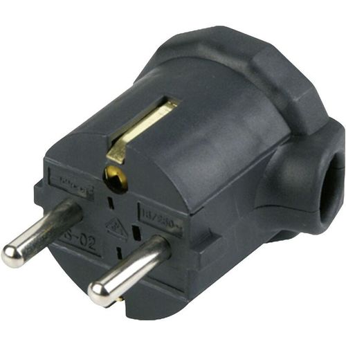 4008297120551 - 0512055777 Schutzkontakt-Winkelstecker Kunststoff 250 v Schwarz IP20 - REV