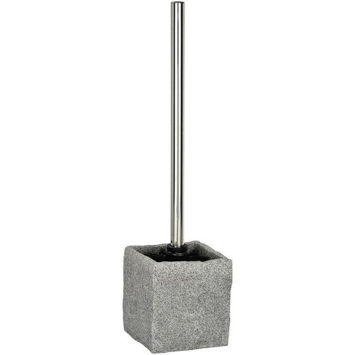 4008838204405 - WENKO WC-Garnitur Granit Stein-Optik Grau Polyresin grau - grau