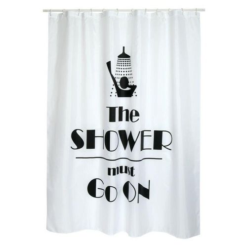 3700703933687 - Bad Vorhang Prem Dusche des weißen Polyester 180 x 200 cm - MSV 3700703933687 - Bad Vorhang Prem Dusche des weißen Polyester 180 x 200 cm - MSV