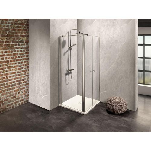 4063955008886 - Duschkabine   Duschabtrennung Vital 2 zweiteilige Pendeltür rechts und Seitenwand links 1050mm rechts 900mm