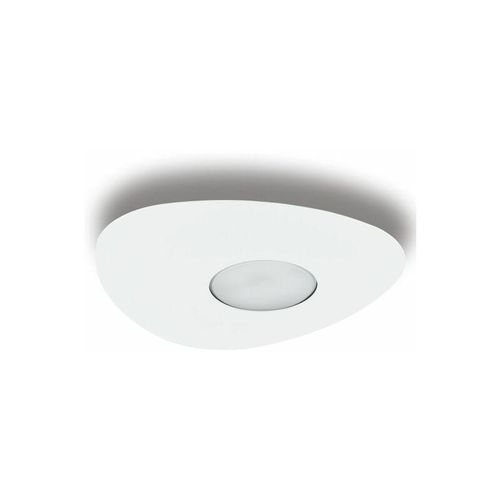 4251756378363 - Licht-erlebnisse - Moderne Deckenlampe Metall Weiß GX53 flach Flur - Weiß