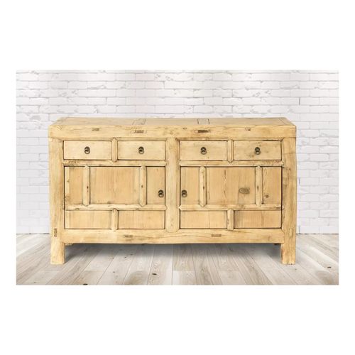 4260307169022 - PureHaven Kommode im Vintage Style Unikat aus Vollholz handgefertigt stilvolles Design Kieferholz - versch Ausführungen 4260307169022 - PureHaven Kommode im Vintage Style Unikat aus Vollholz handgefertigt stilvolles Design Kieferholz - versch Ausführungen