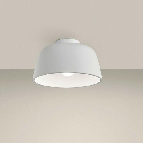 8435629724105 - Leds-c4 - leds C4 Miso mm285mm Zylindrisches Semi Flush Light Small White E27