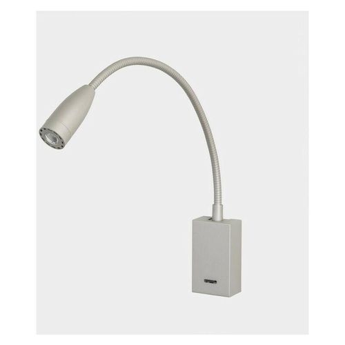 8445386075914 - Leds-c4 - leds C4 Rechteckiges LED-Leselicht Verstellbarer Arm Satin Nickel IP20 22W 3000K