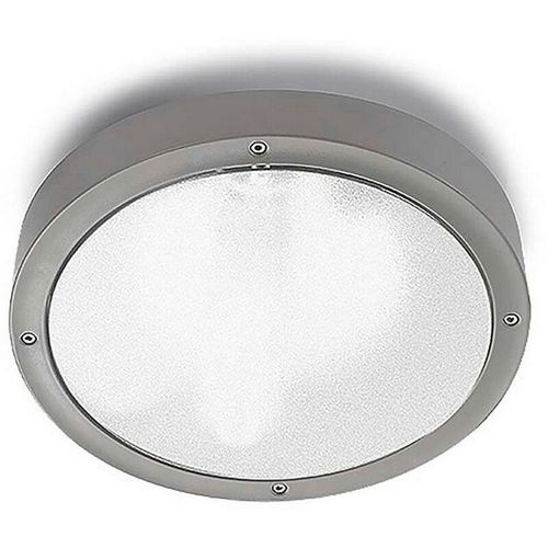 8435575317307 - Leds-c4 - leds C4 Basic Technoploymer ¸300mm Outdoor Simple Flush Large Grau Opal IP65 E27