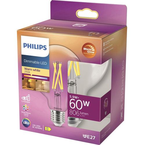 8719514323957 - Lighting 871951432395700 led eek d (a - g) E27 Globeform 6 w = 60 w Warmweiß (ø x l) 95 mm x - Philips