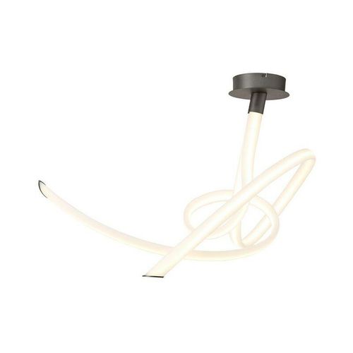 8435153267918 - Inspired Lighting - Inspired Mantra - Armonia - Semi Flush Ceiling Medium Bänder dimmbar 60W led 3000K 4500lm Titan gefrostetes Acryl