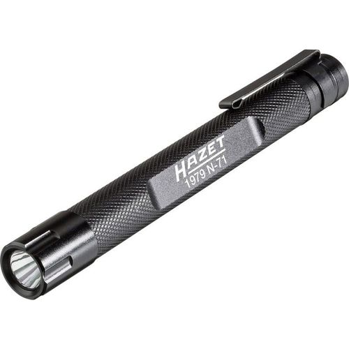 4000896186051 - 1979N-71 Penlight batteriebetrieben led 139 mm Schwarz - Hazet