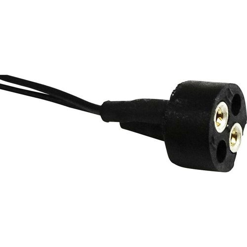 2050003955133 - 1254 Lampenfassung Sockel (Miniaturlampen) Bi-Pin 4 mm Anschluss Drähte 1 St