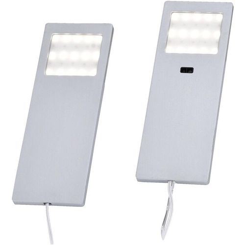 4012248291207 - Paul Neuhaus - helena LED-Unterbauleuchte 2er Set led led fest eingebaut 4 w Warmweiß Aluminium