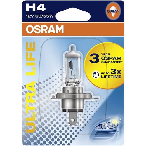 4008321416124 - 64193ULT-01B Halogen Leuchtmittel Ultra Life H4 55 60 w 12 v - Osram