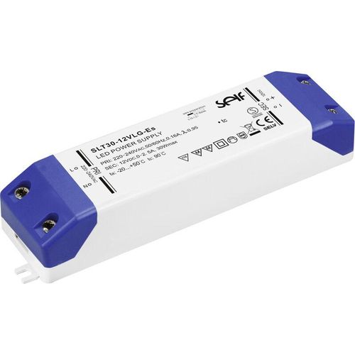 4021087039383 - SLT30-12VLG-ES LED-Treiber Konstantspannung 30 W 0 - 25 A 120 V DC Möbelzulassung nicht dimmbar Überlastschutz Überspannung 1 St