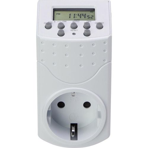 4064161205311 - SY-5045300 Steckdosen-Timer digital Wochenprogramm 1800 w IP20 Countdown-Funktion Zufalls - Sygonix