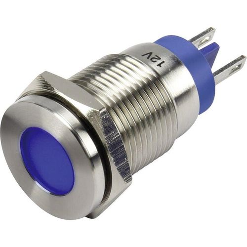 4016138954098 - Tru Components - GQ16F-D B 12V N LED-Signalleuchte Blau 12 v dc