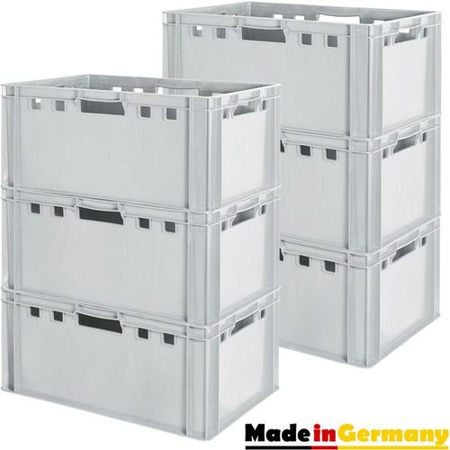 4059419146331 - Fleischkiste E3 Fleischkiste Grau Fleischerkiste Fleischkisten Kiste Fleischkiste Eurobox Lebensmittelecht 60 x 40 Metzgerkiste Auswahl Kingpower