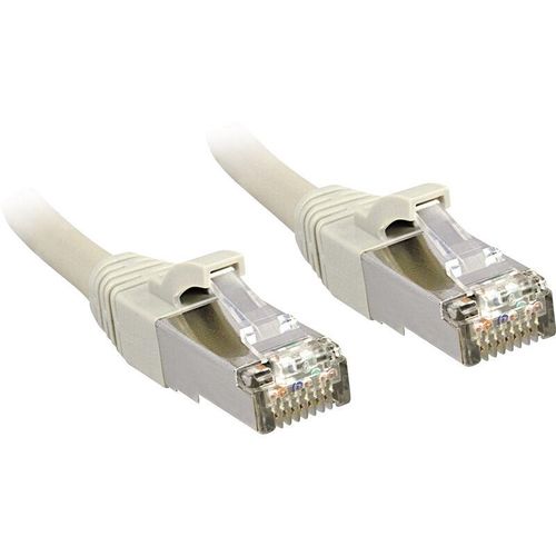 4002888455848 - 45584 RJ45 Netzwerkkabel Patchkabel cat 6 s ftp 300 m Grau mit Rastnasenschutz 1 St - Lindy