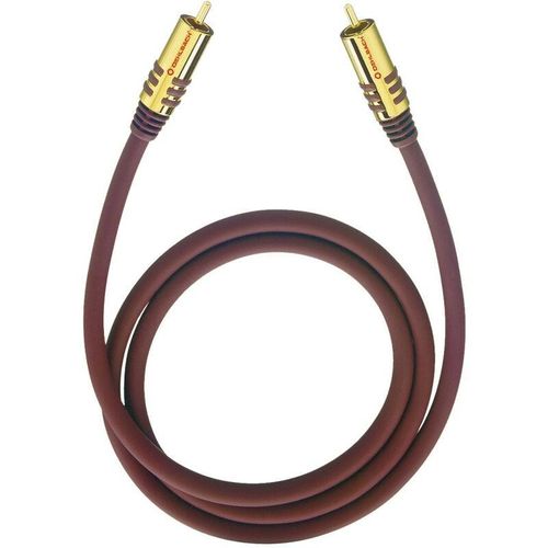 4003635205310 - - Cinch Audio Anschlusskabel [1x Cinch-Stecker - 1x Cinch-Stecker] 100 m Bordeaux vergoldete Steckkon