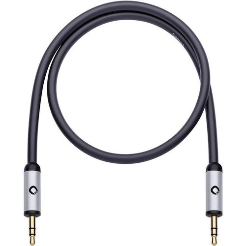 4003635600115 - - Klinke Audio Anschlusskabel [1x Klinkenstecker 35 mm - 1x Klinkenstecker 35 mm] 050 m Schwarz ver