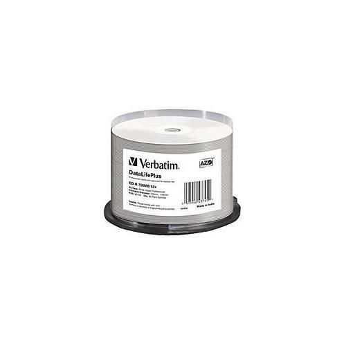 0023942437451 - Verbatim DataLifePlus CD-R 700 MB 50 Stück(e) 0023942437451