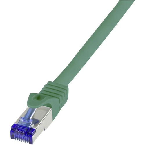 4052792056204 - LOGILINK C6A085S - Patchkabel Ultraflex Cat7-Rohkabel S FTP grün 75 m