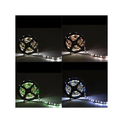 8435402584575 - Greenice - Streifen 300 LEDs 60W 3780Lm 4200ºK SMD5050 24VDC IP20 rgb Weißx5M 40000H [CA-5050-60-24-IP20-RGB-W]-Tageslicht (CA-50506024IP20RGBW)