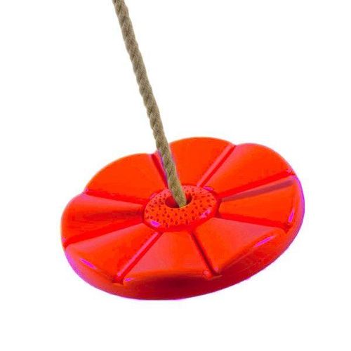 5413050150314 - Tellerschaukel in Rot Teller Schaukel aus Kunststoff 27 cm groß für Kinder Indoor   outdoor geeignet - Rot - AXI