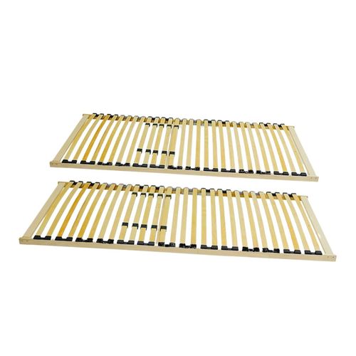 4260360012297 - 2 x Lattenrost xxl Big Size 90x200 cm extra stabil im Partnerset Selbstmontage - Coemo 4260360012297 - 2 x Lattenrost xxl Big Size 90x200 cm extra stabil im Partnerset Selbstmontage - Coemo