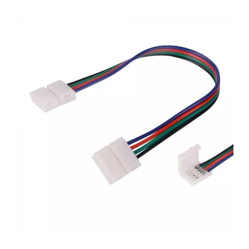 3800230622075 - Vtac - v-tac Flexibler Stecker für SMD5050 rgb led Streifen 4 Pin