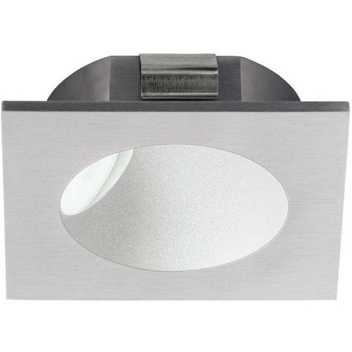 9002759969028 - 96902 Hochvolt led Einbauleuchte zarate silber weiß L8cm H8cm - Eglo