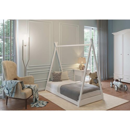 4260360015571 - Coemo Hausbett CAMP 80x160 cm Zeltbett mit Lattenrost Kinderbett Holz Spielbett 4260360015571 - Coemo Hausbett CAMP 80x160 cm Zeltbett mit Lattenrost Kinderbett Holz Spielbett