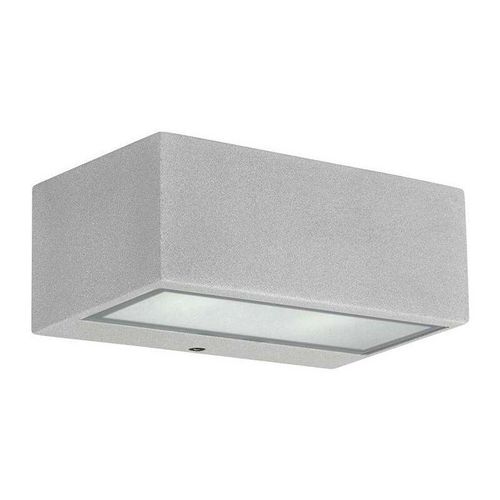 8435111044162 - Leds-c4 - Nemesis Aluminium - 1 Licht Außenwand Hellgrau IP44