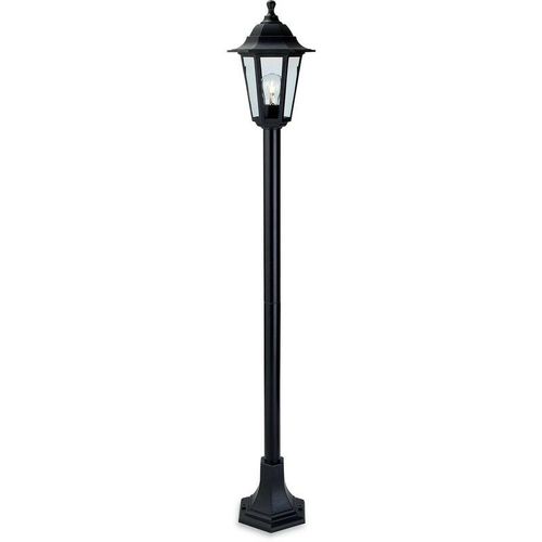 5036797148835 - Firstlight Products - Firstlight Malmo - 1 Light Post Lantern Schwarzes Harz IP44 E27