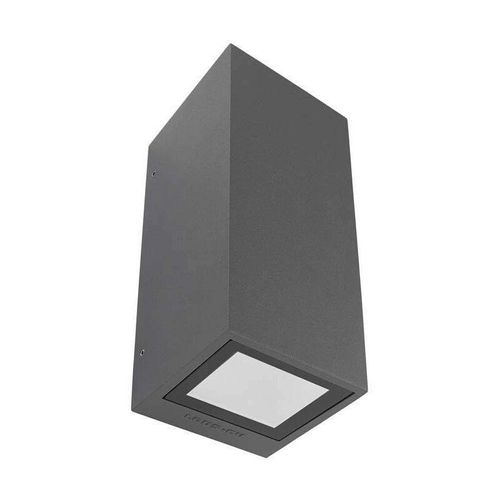 8435381458522 - Ledkia - Leds-C4 Afrodita - 2 Licht Outdoor Up Down Wandleuchte Urban Grey IP65 GU10